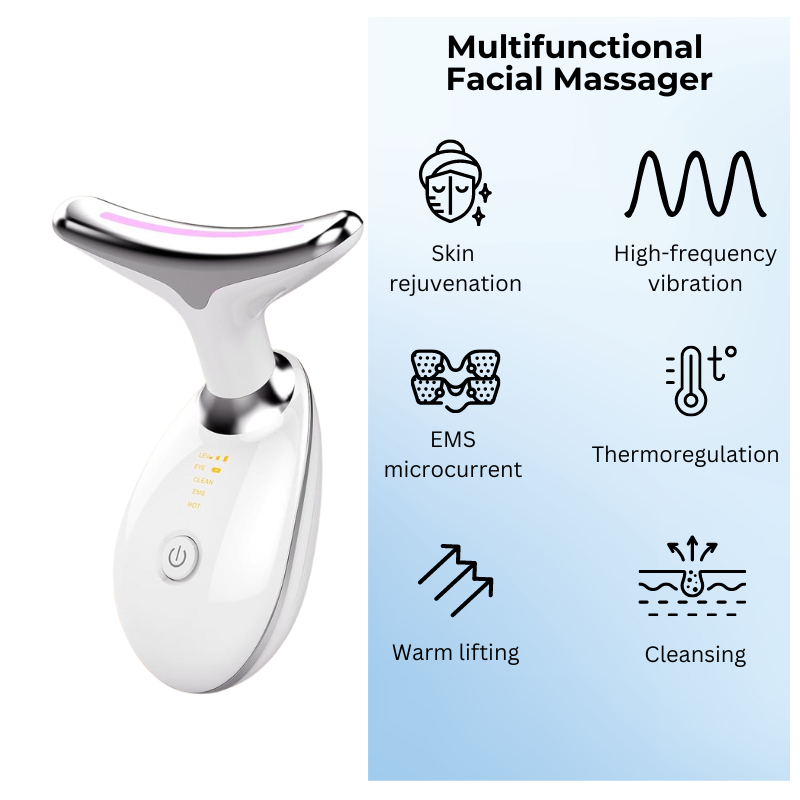 Masajeador facial multifuncional 